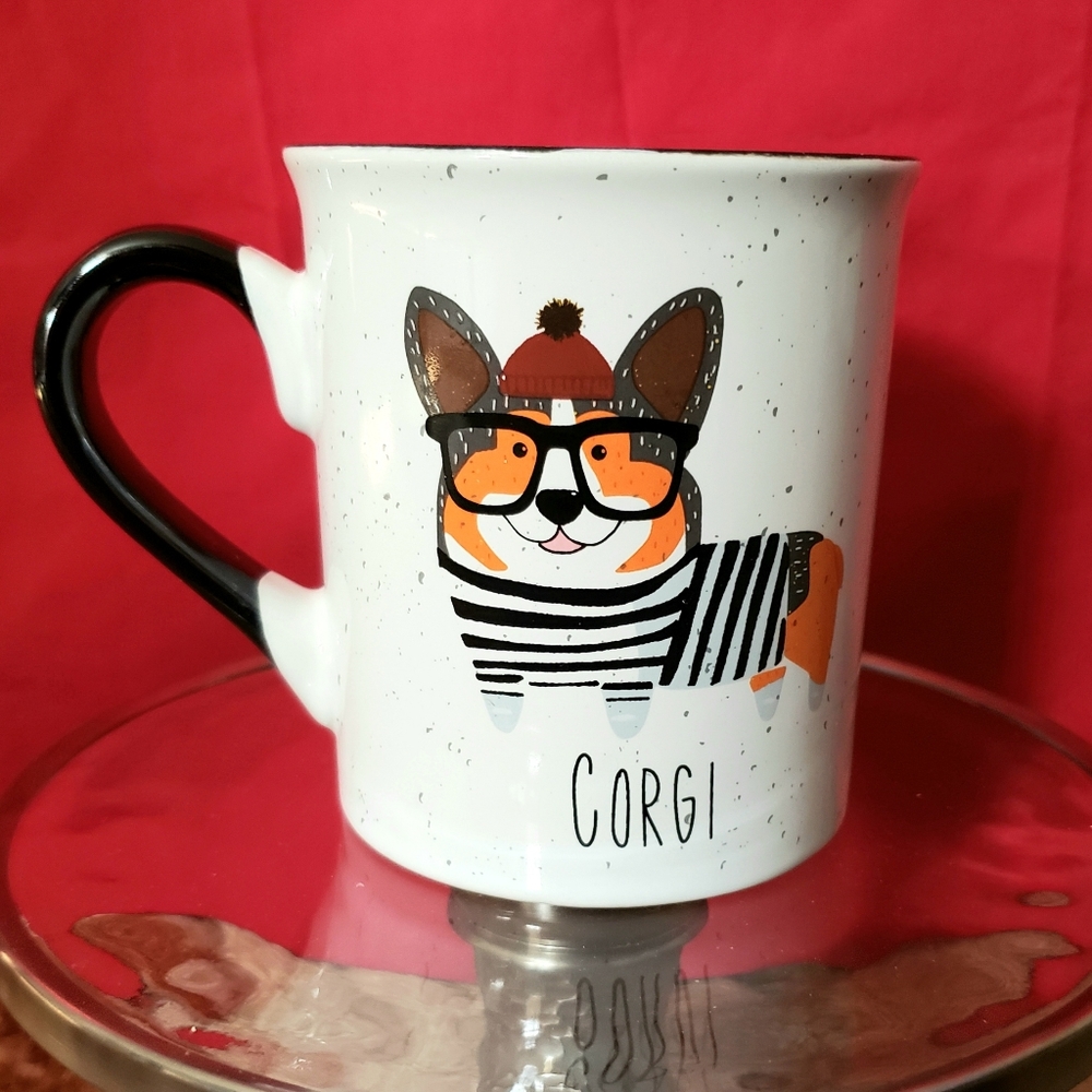 "I love you mug" Corgi